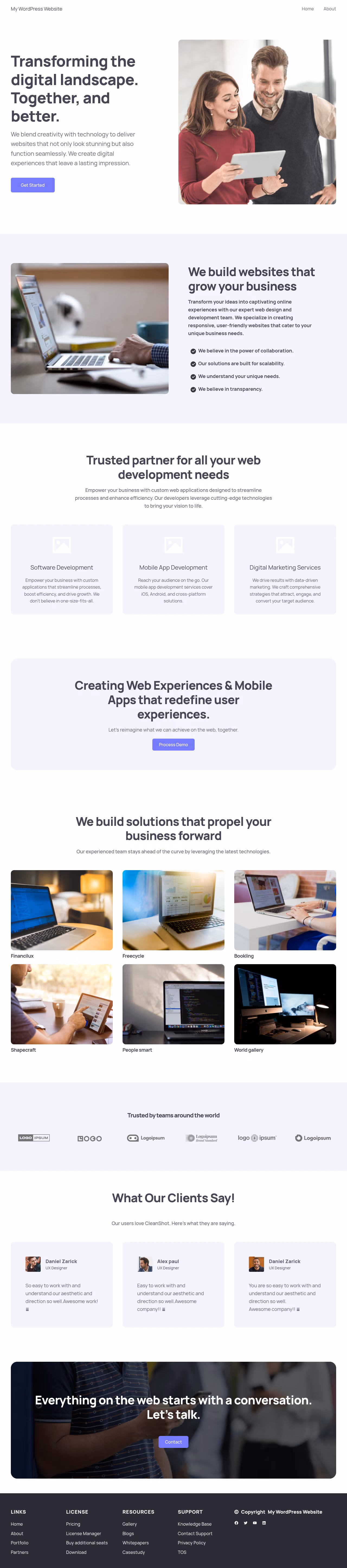 Avista home page, Drupal conversion by WordPal