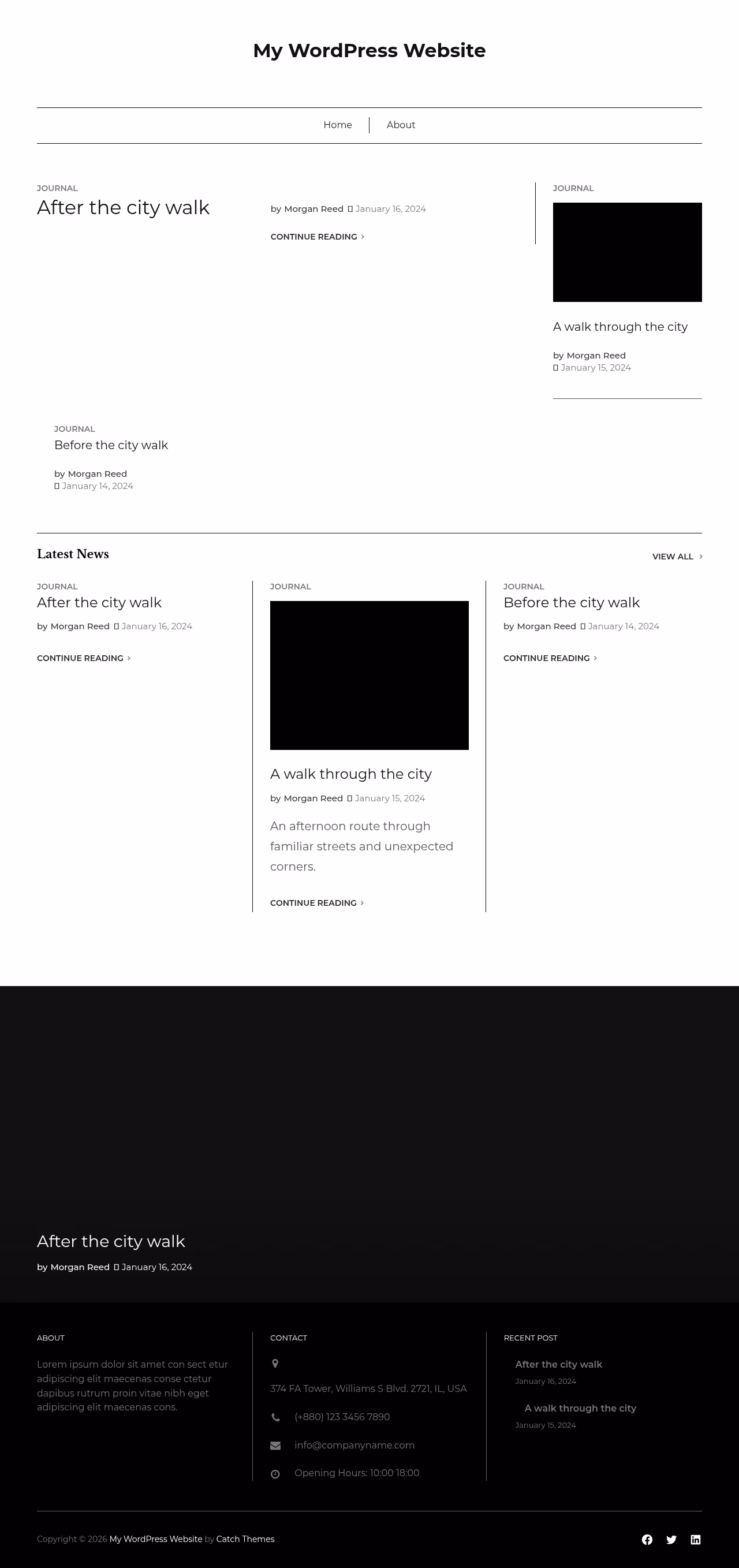 BlockMag home page, Drupal conversion by WordPal