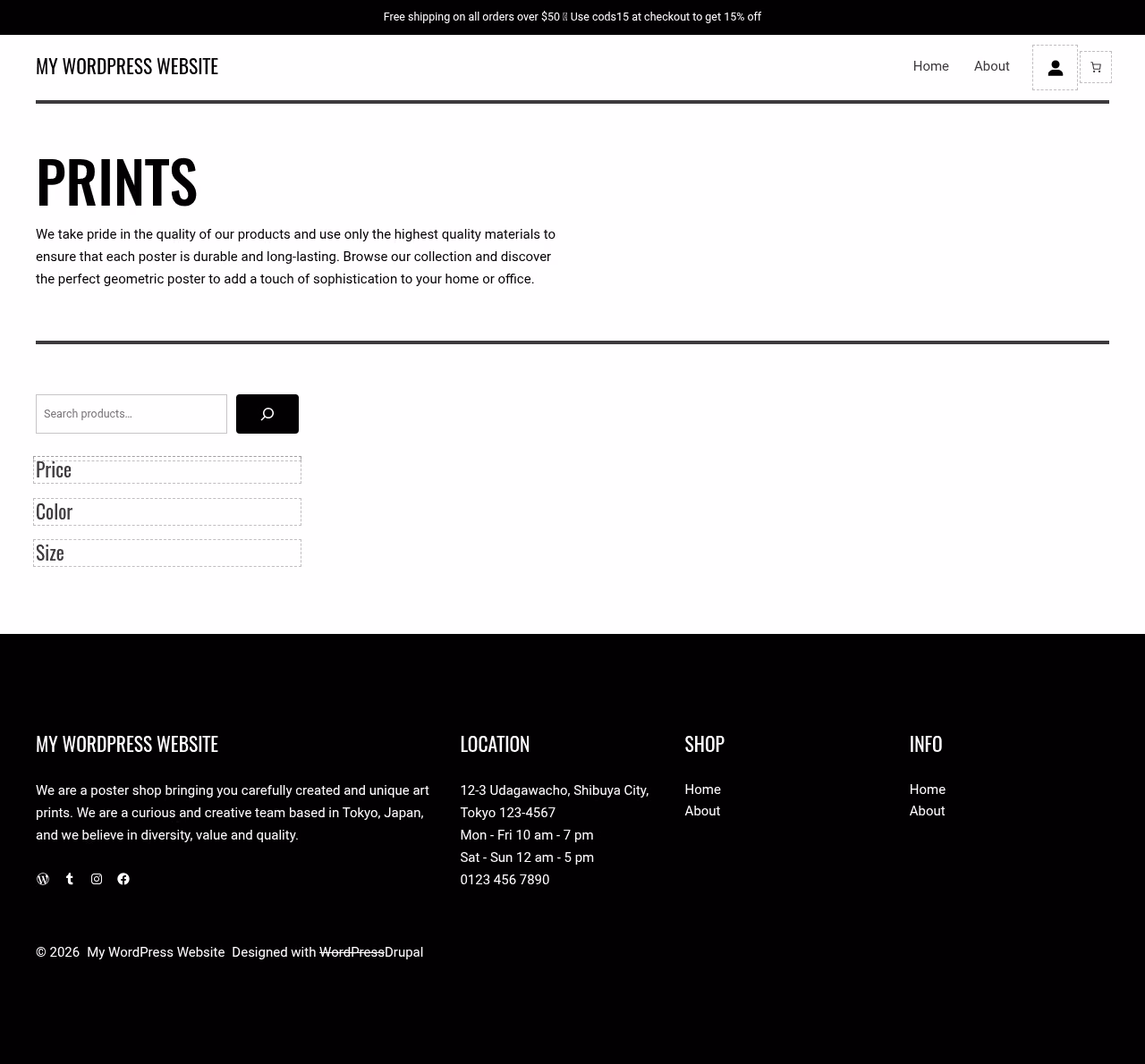 Kiosko home page, Drupal conversion by WordPal