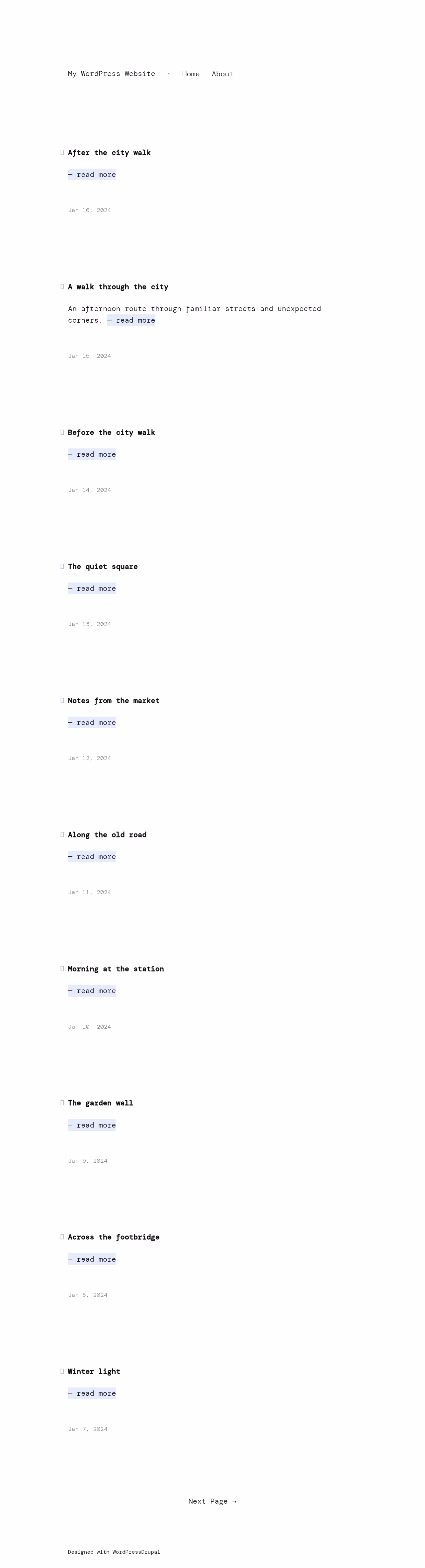 Shhh home page, Drupal conversion by WordPal