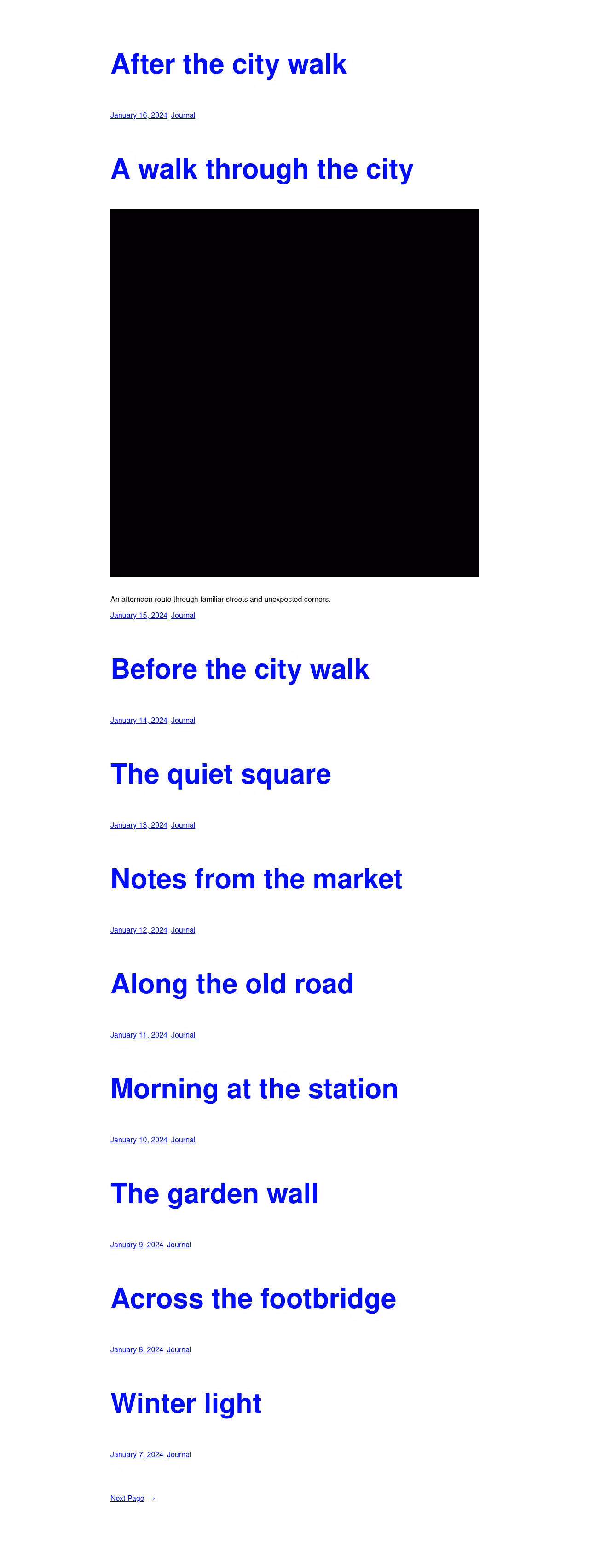 Videomaker home page, WordPress original